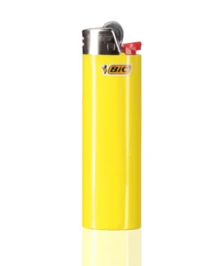 Yellow BIC Lighter
